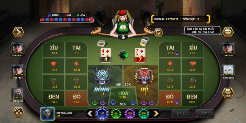 Dragon Tiger do Evolution Gaming Zbet luôn đạt ngưỡng người chơi đông đảo