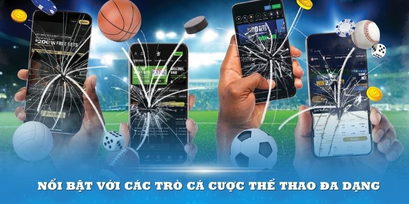 Sảnh game Saba nổi bật với các trò cá cược thể thao đa dạng